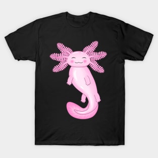 Cute Pink Axolotl T-Shirt